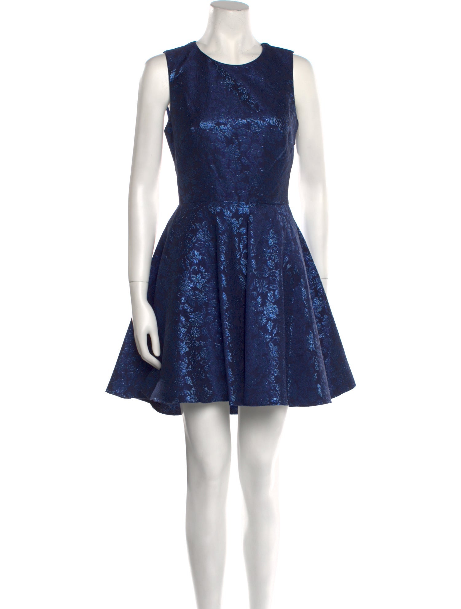 Love by Theia Floral Print Knee-Length Dress