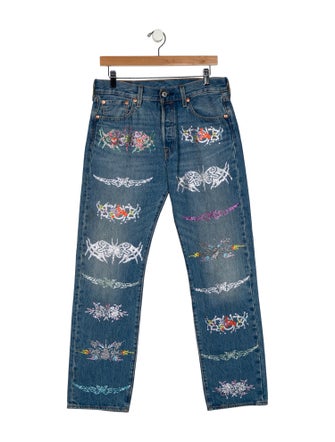 Levi’s x Collina Strada High-Rise Straight Leg Jeans