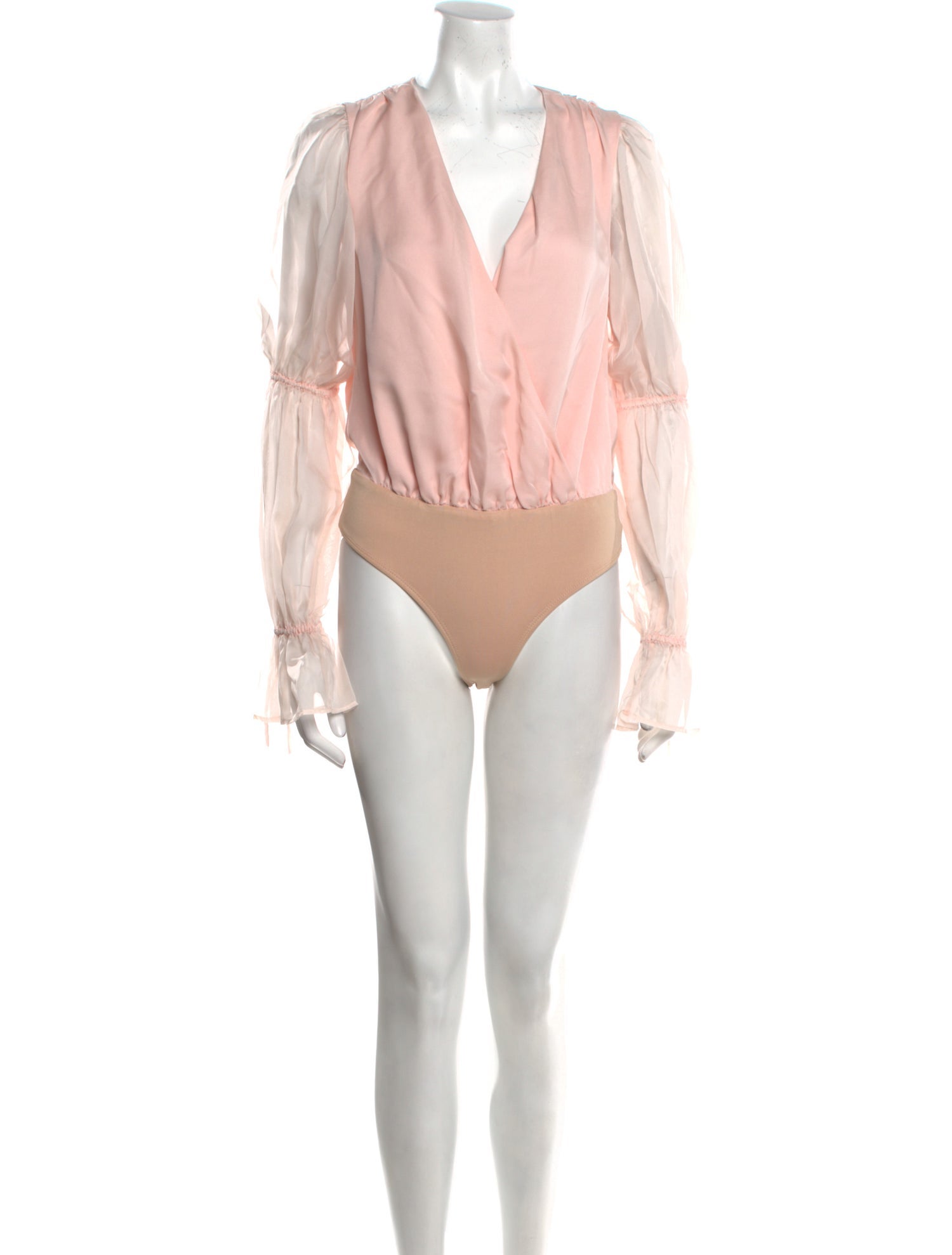 Lovers and Friends V-Neck Long Sleeve Bodysuit w/ Tags