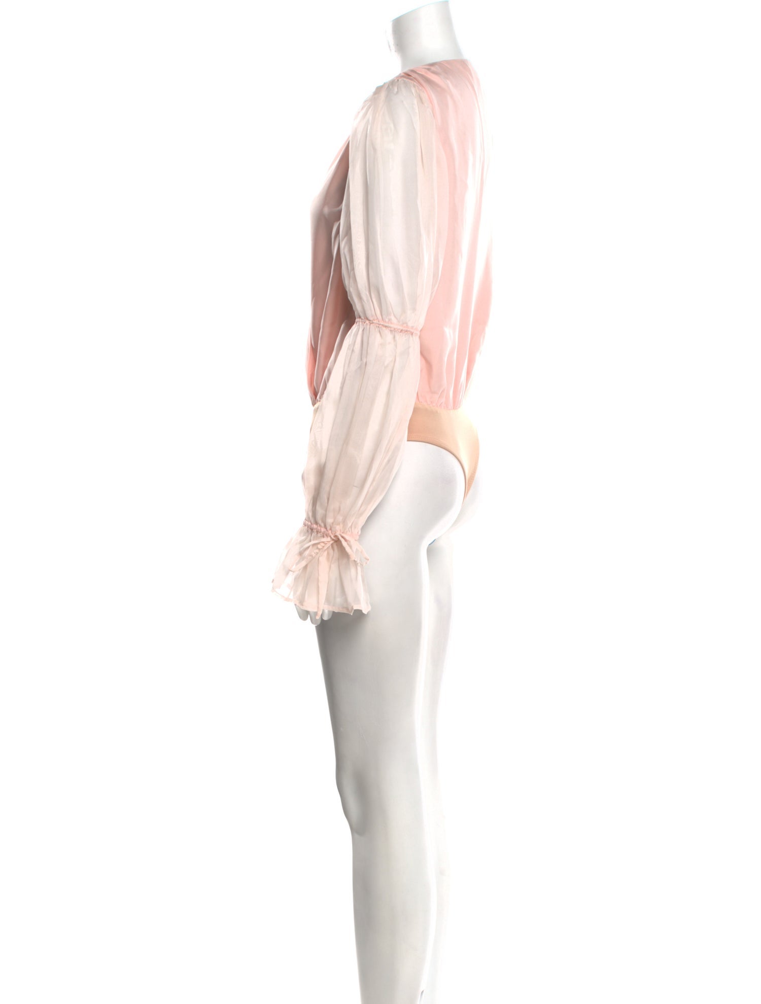 Lovers and Friends V-Neck Long Sleeve Bodysuit w/ Tags