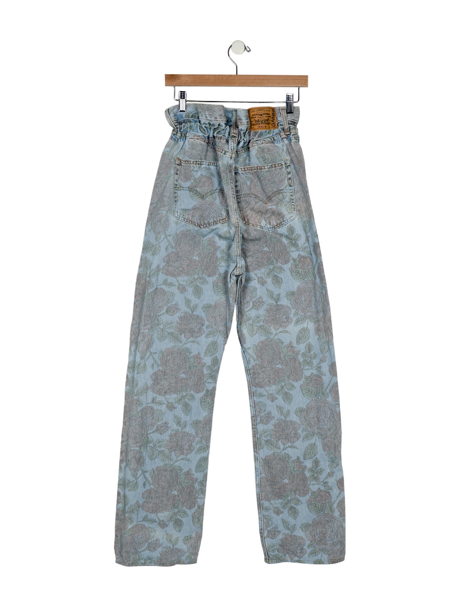 Levi's x Ganni High-Rise Wide Leg Jeans