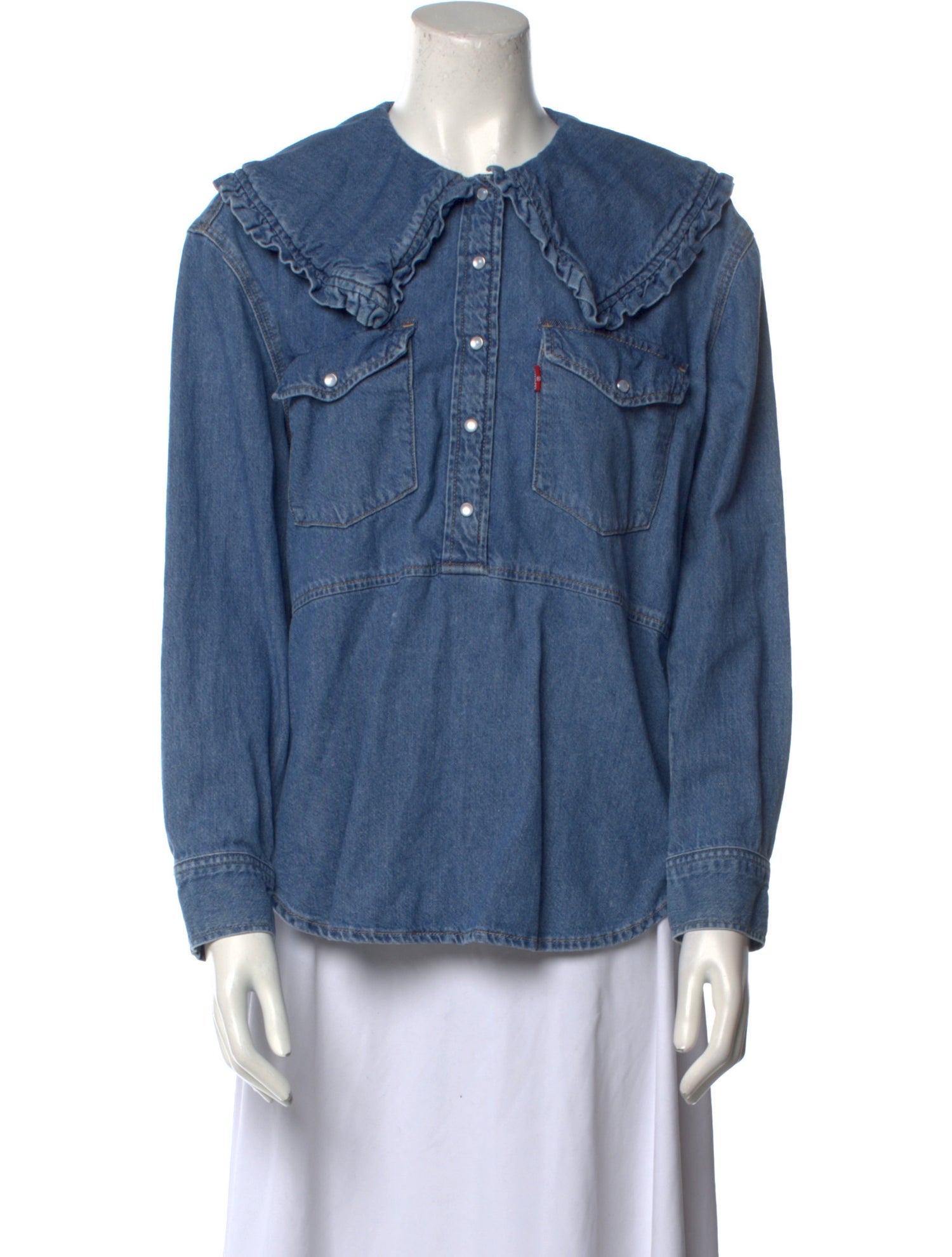 Levi's x Ganni Long Sleeve Blouse