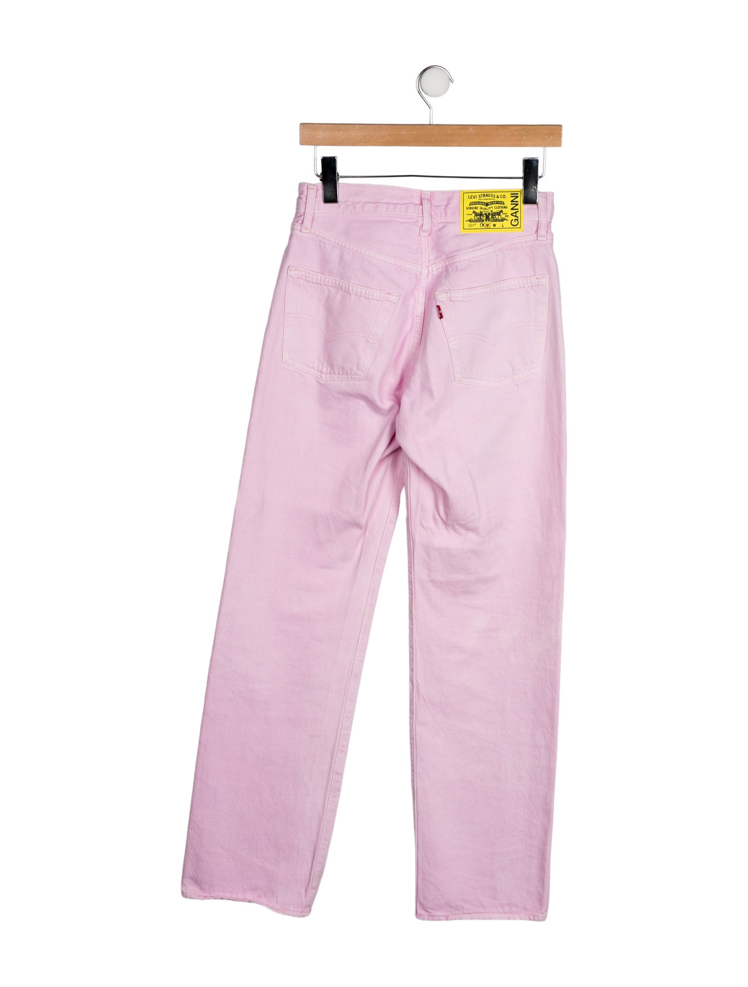 Levi's x Ganni High-Rise Straight Leg Jeans