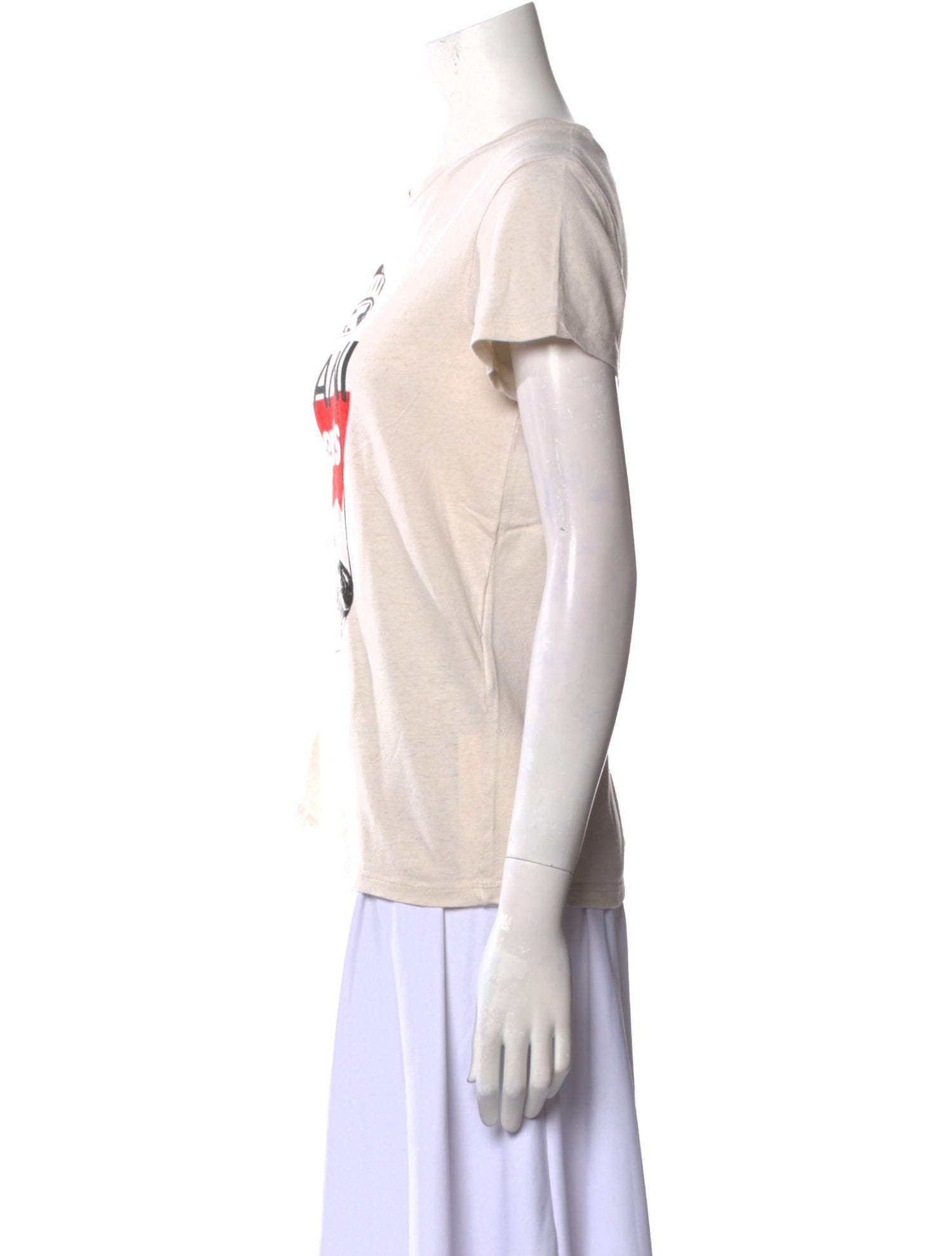 Levi's x Ganni Graphic Print Crew Neck T-Shirt