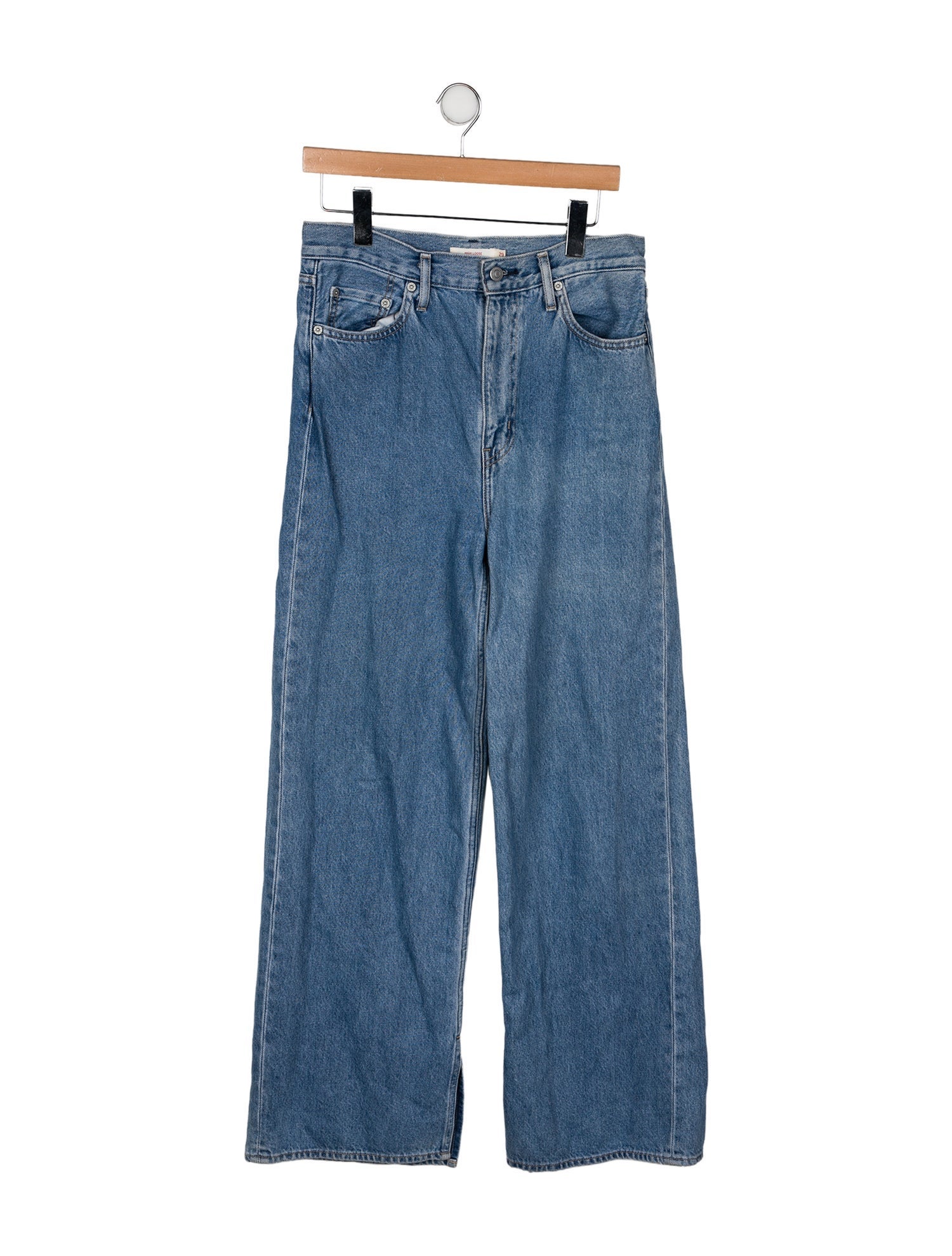 Levi's x Ganni High-Rise Wide Leg Jeans