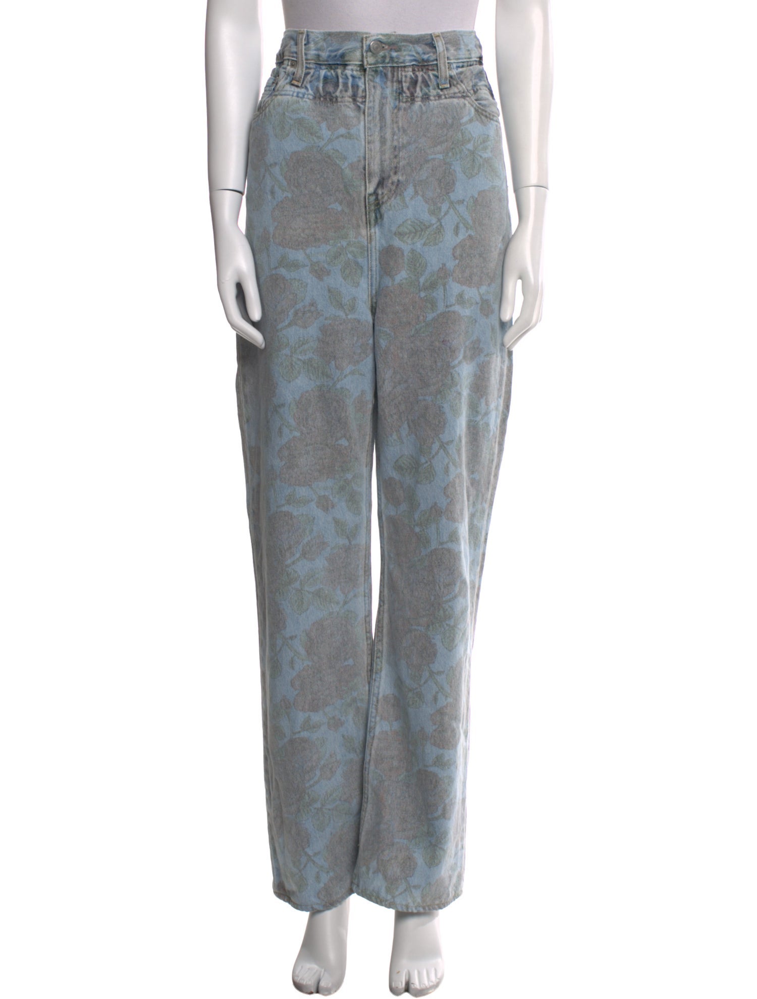 Levi's x Ganni High-Rise Straight Leg Jeans