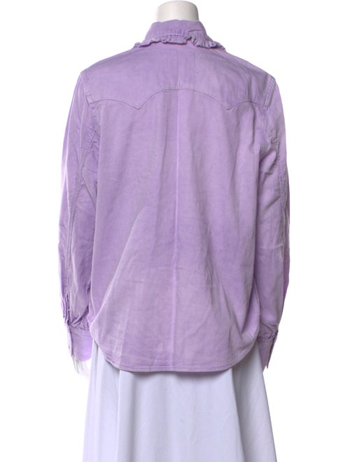 Levi's x Ganni Long Sleeve Button-Up Top