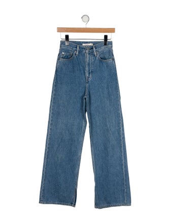 Levi's x Ganni High-Rise Wide Leg Jeans