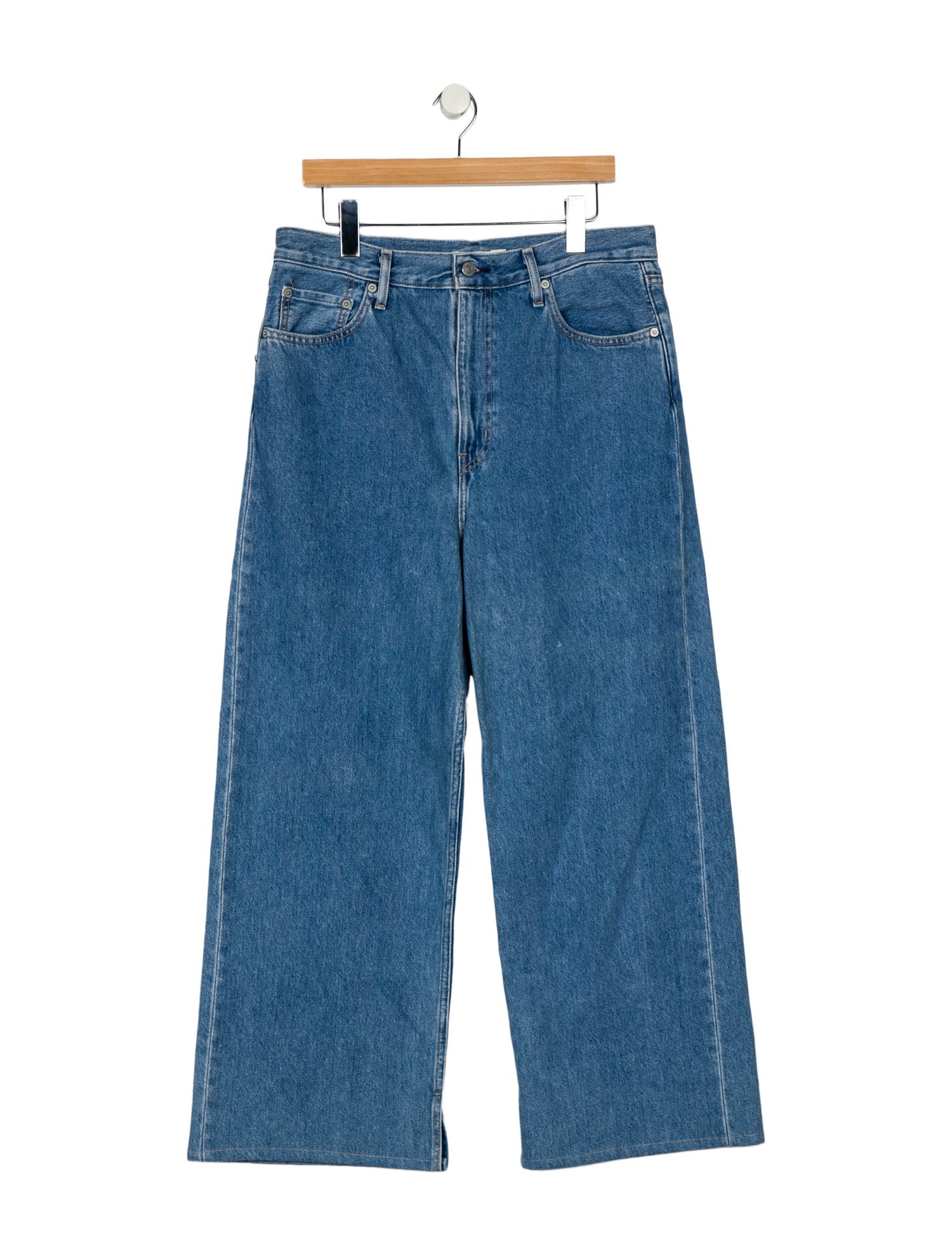 Levi's x Ganni High-Rise Wide Leg Jeans