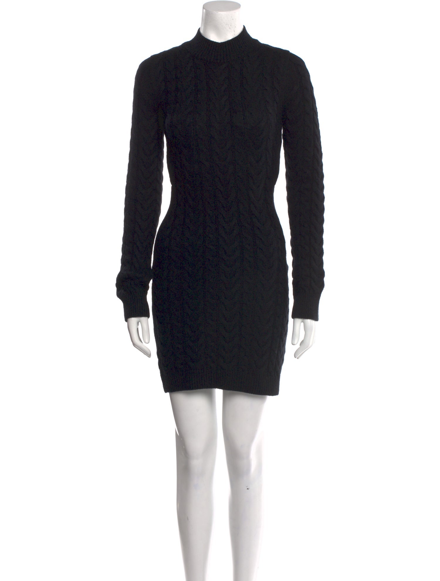 LVIR Mock Neck Mini Dress