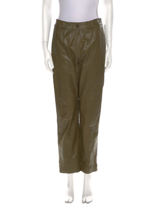 LVIR Lambskin Straight Leg Pants