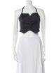 LVIR Halterneck Sleeveless Crop Top