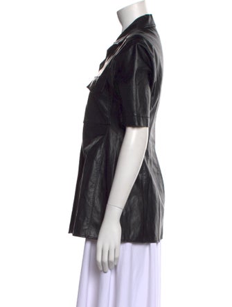 LVIR Short Sleeve Button-Up Top