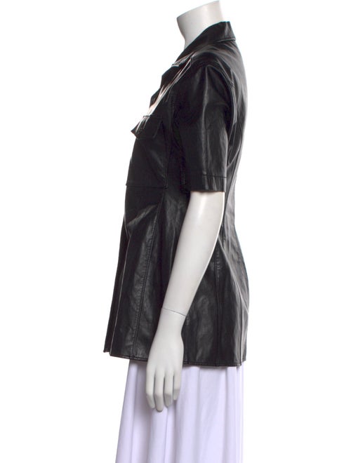 LVIR Short Sleeve Button-Up Top