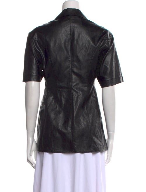 LVIR Short Sleeve Button-Up Top