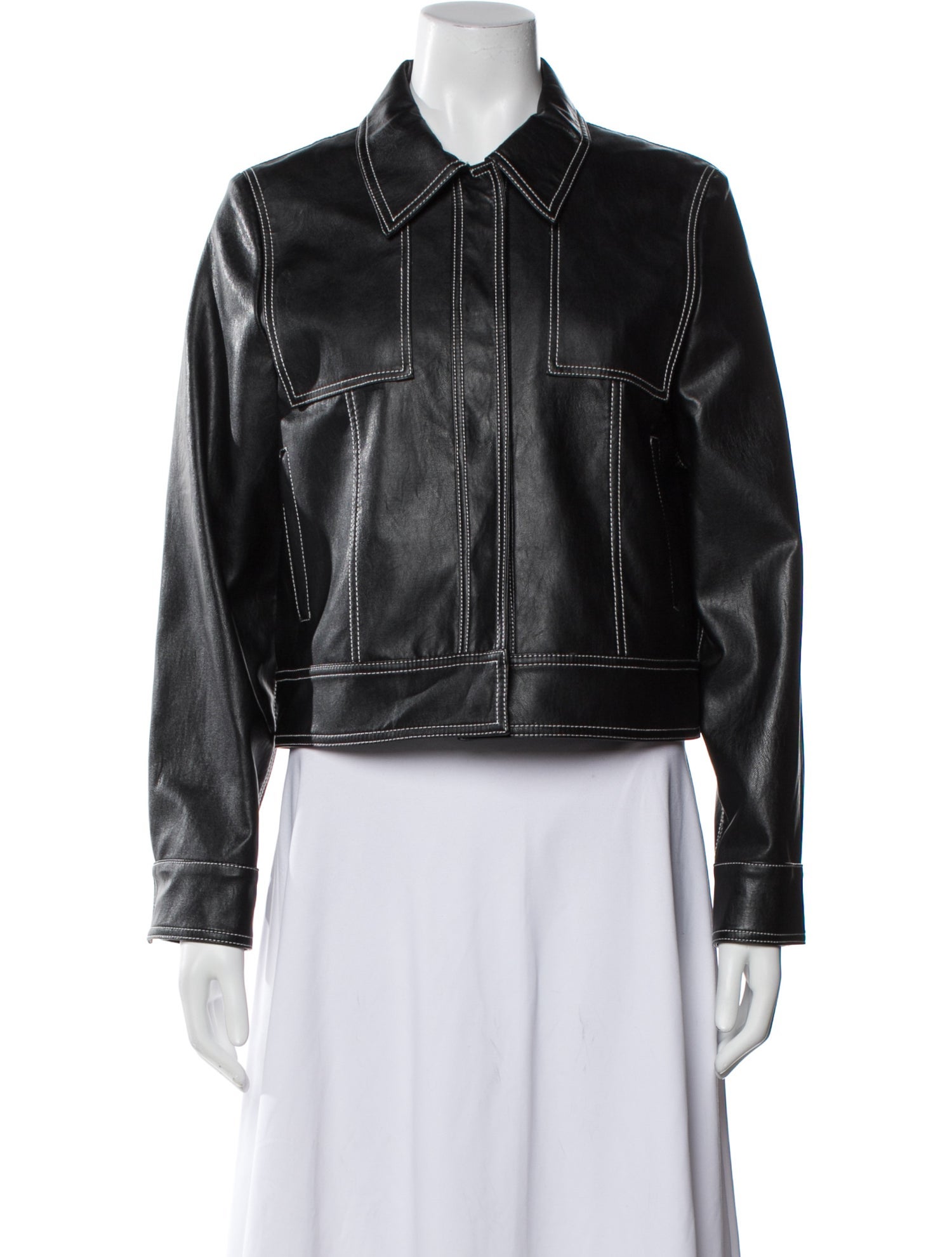 LVIR Faux Leather Biker Jacket