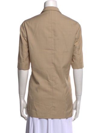 LVIR Short Sleeve Button-Up Top