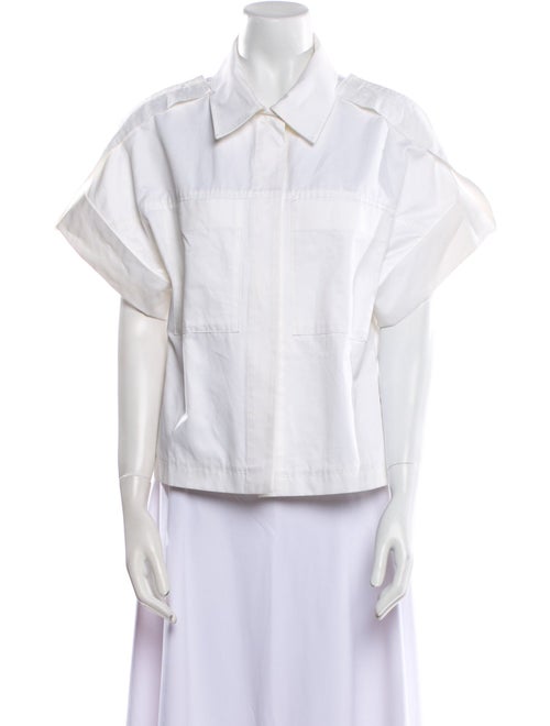LVIR Short Sleeve Button-Up Top
