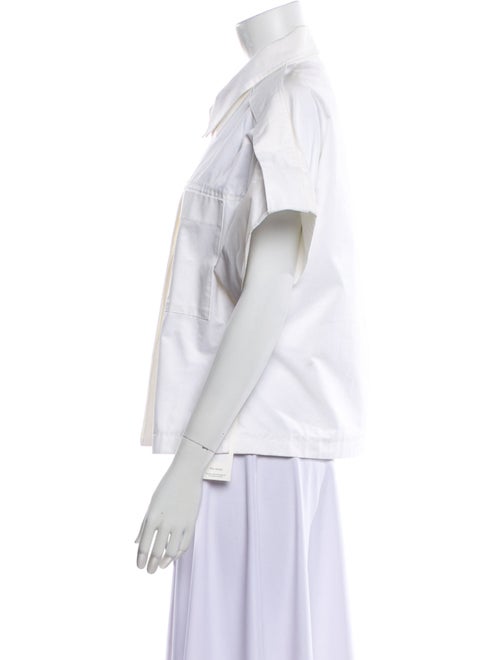 LVIR Short Sleeve Button-Up Top