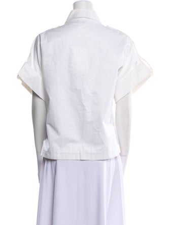 LVIR Short Sleeve Button-Up Top