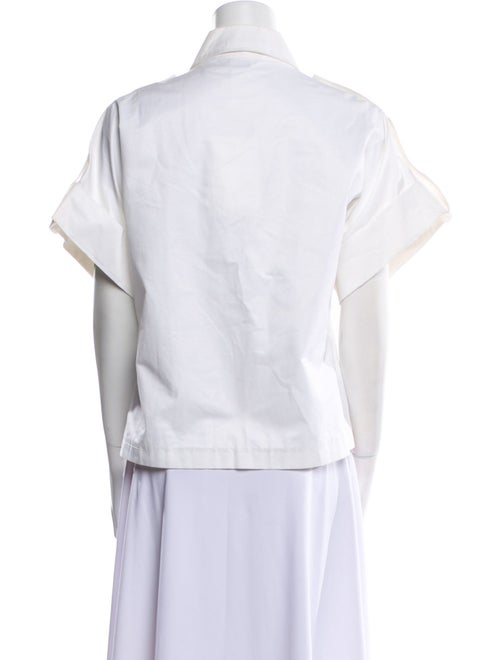 LVIR Short Sleeve Button-Up Top