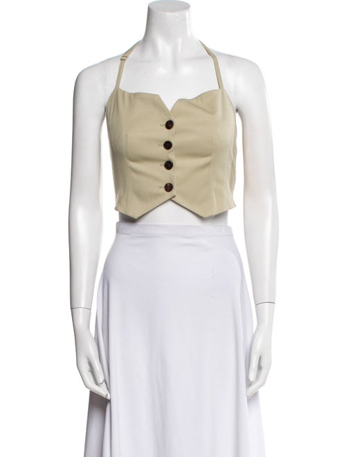 LVIR Square Neckline Sleeveless Crop Top