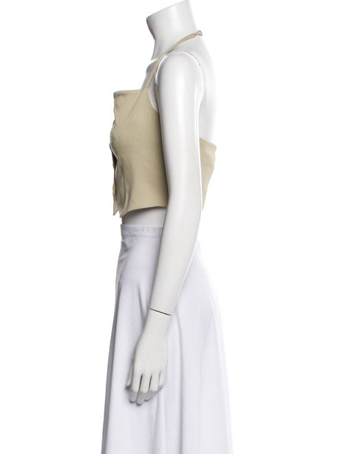 LVIR Square Neckline Sleeveless Crop Top