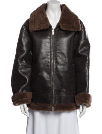 LVIR Shearling Bomber Jacket