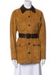 LVIR Colorblock Pattern Trench Coat
