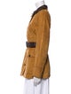 LVIR Colorblock Pattern Trench Coat