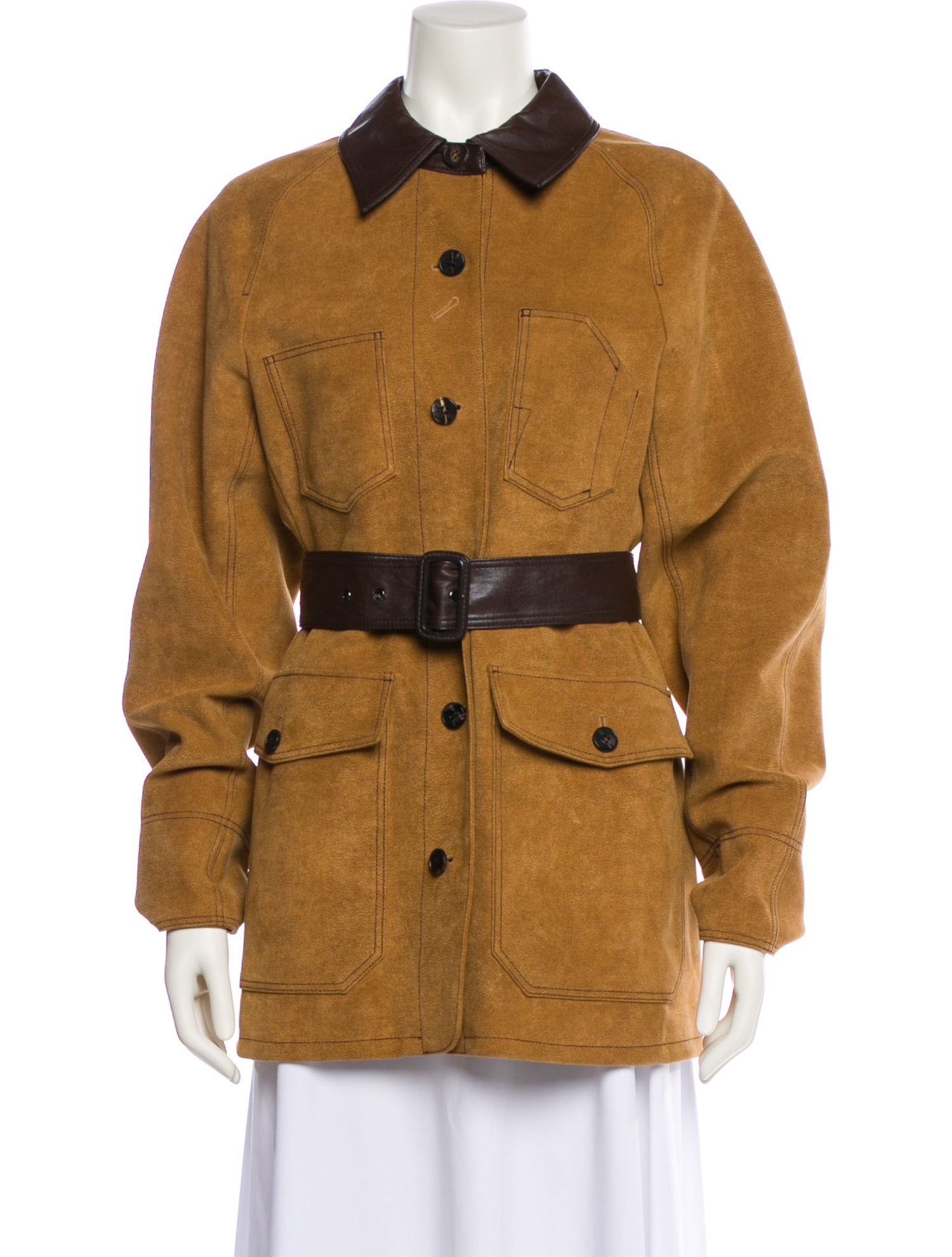 LVIR Colorblock Pattern Utility Jacket