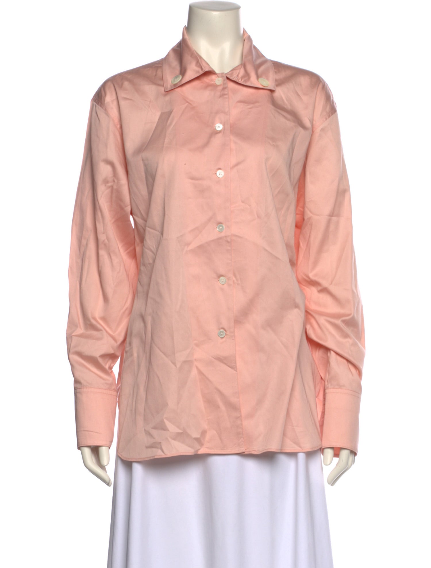LVIR Long Sleeve Button-Up Top