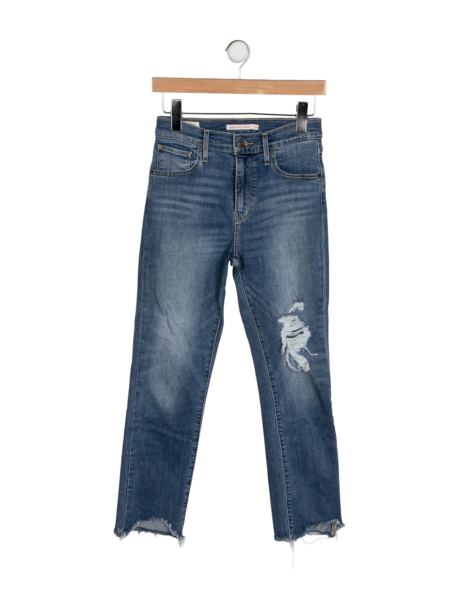 Levi's Vintage Clothing Mid-Rise Straight Leg Jeans