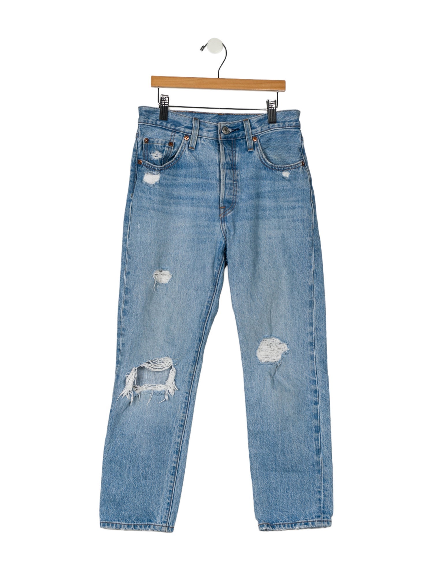 Levi's Vintage Clothing Mid-Rise Straight Leg Jeans