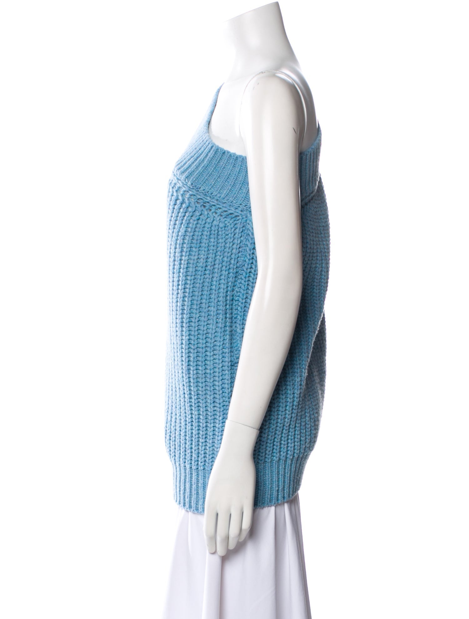 La Vie Jetsetter Cashmere One-Shoulder Sweater