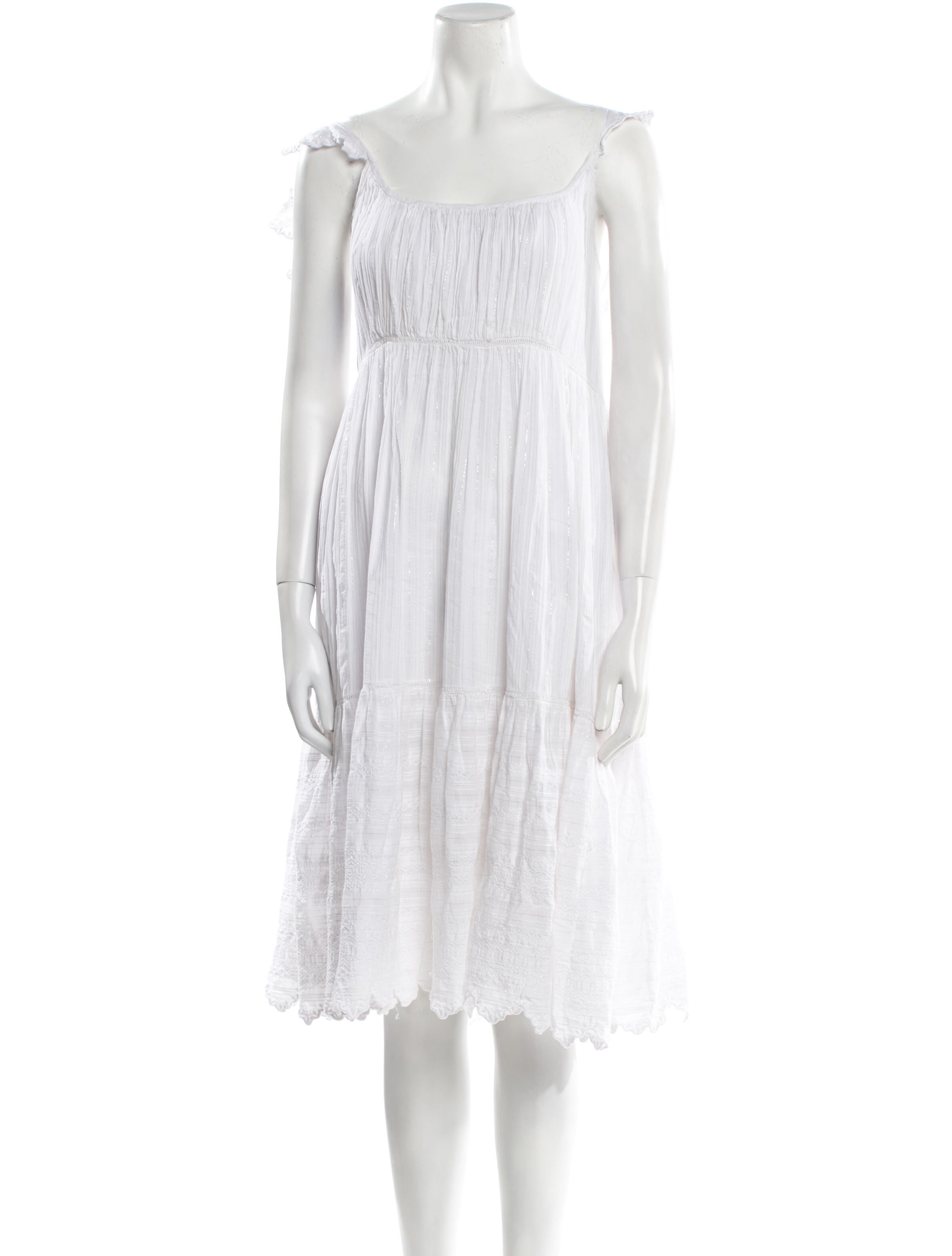 Love Sam Scoop Neck Midi Length Dress