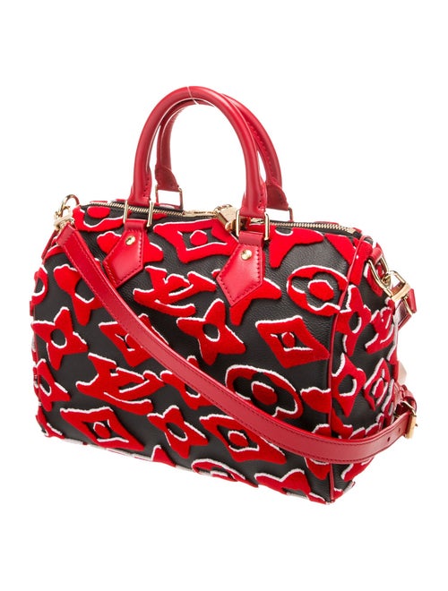 Louis Vuitton x Urs Fischer Coated Canvas Top Handle Bag