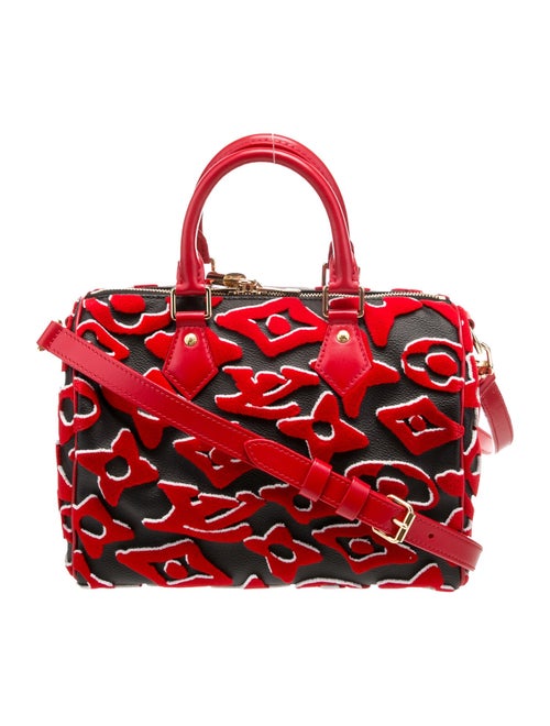 Louis Vuitton x Urs Fischer Coated Canvas Top Handle Bag