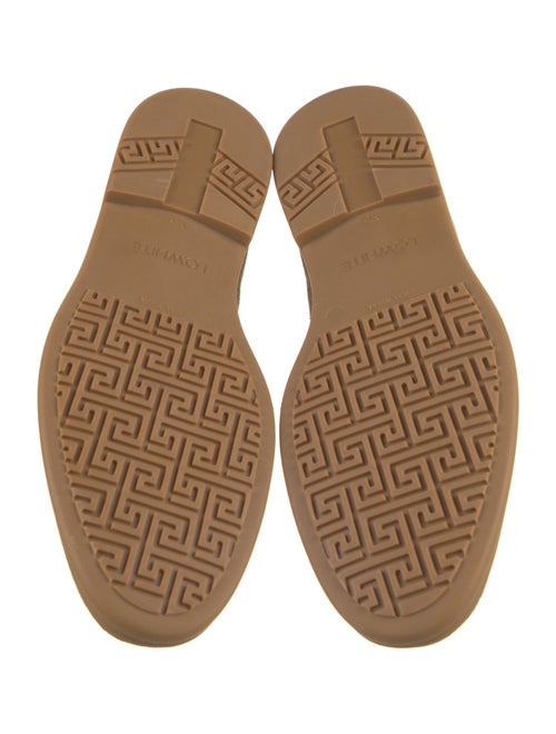 LO. WHITE Suede Loafers