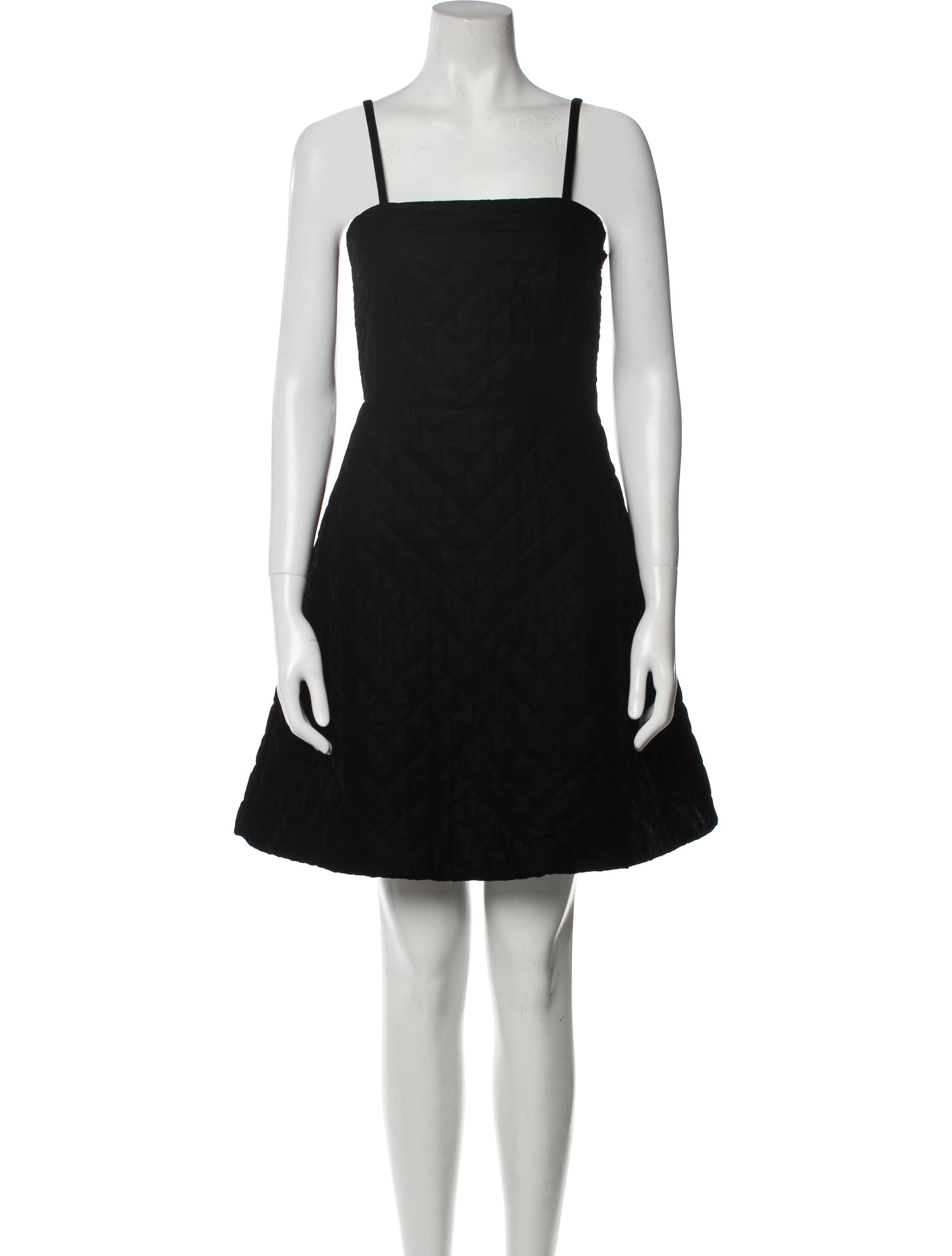 L'Autre Chose Square Neckline Mini Dress