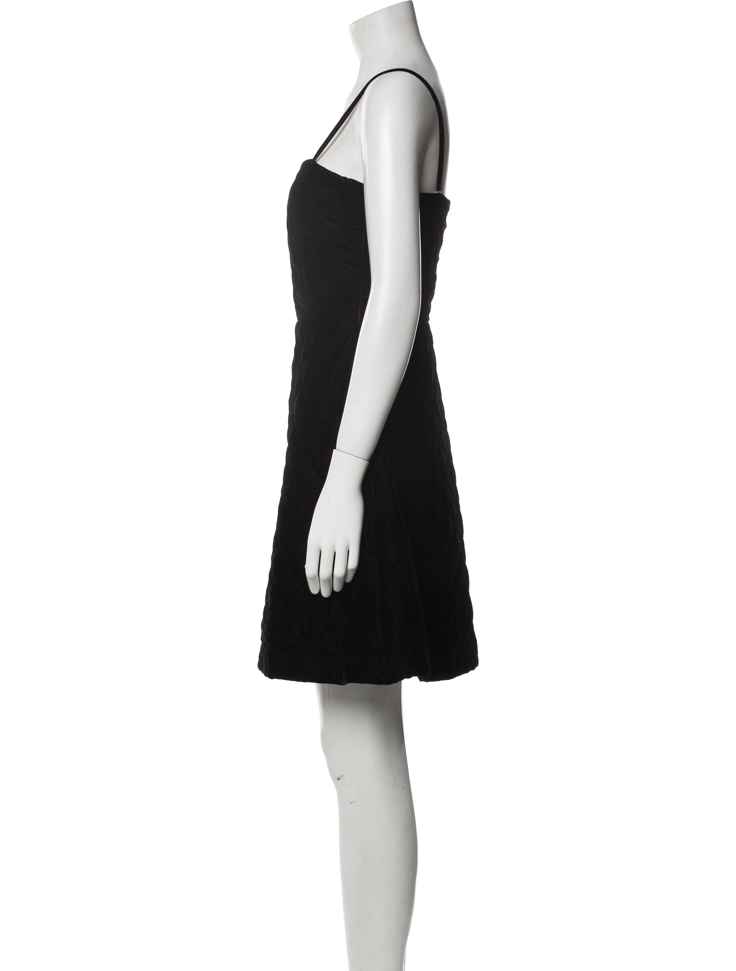 L'Autre Chose Square Neckline Mini Dress