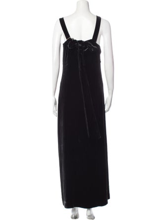 L'Autre Chose Square Neckline Long Dress