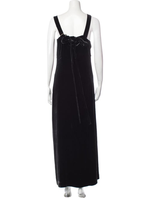 L'Autre Chose Square Neckline Long Dress