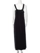 L'Autre Chose Square Neckline Long Dress