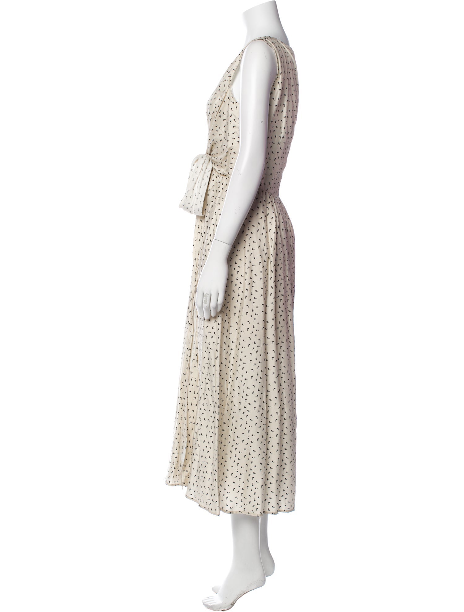 L'Autre Chose Printed Long Dress