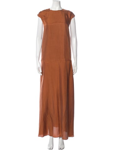 L'Autre Chose Dresses Crew Neck Long Dress FR 40, US 8 | M