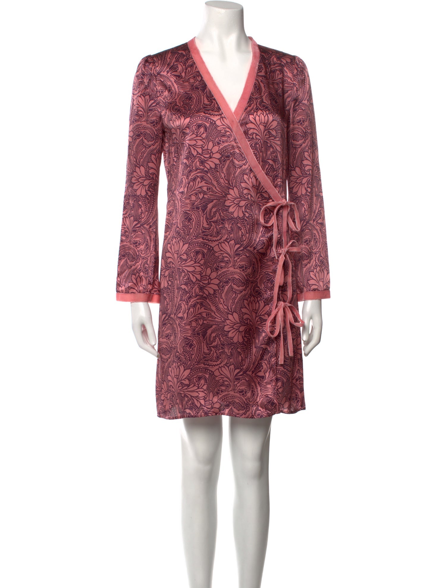 L'Autre Chose Silk Mini Dress