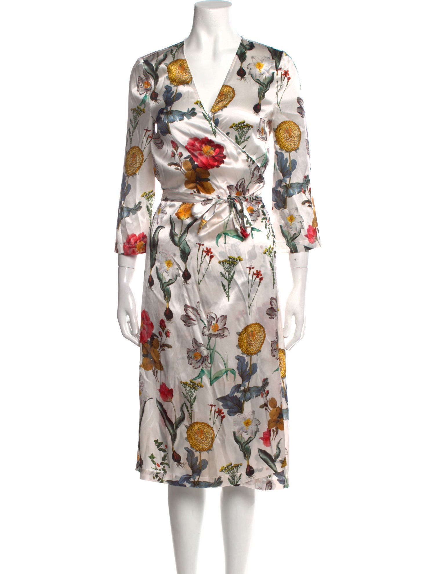 L'Autre Chose Silk Midi Length Dress w/ Tags