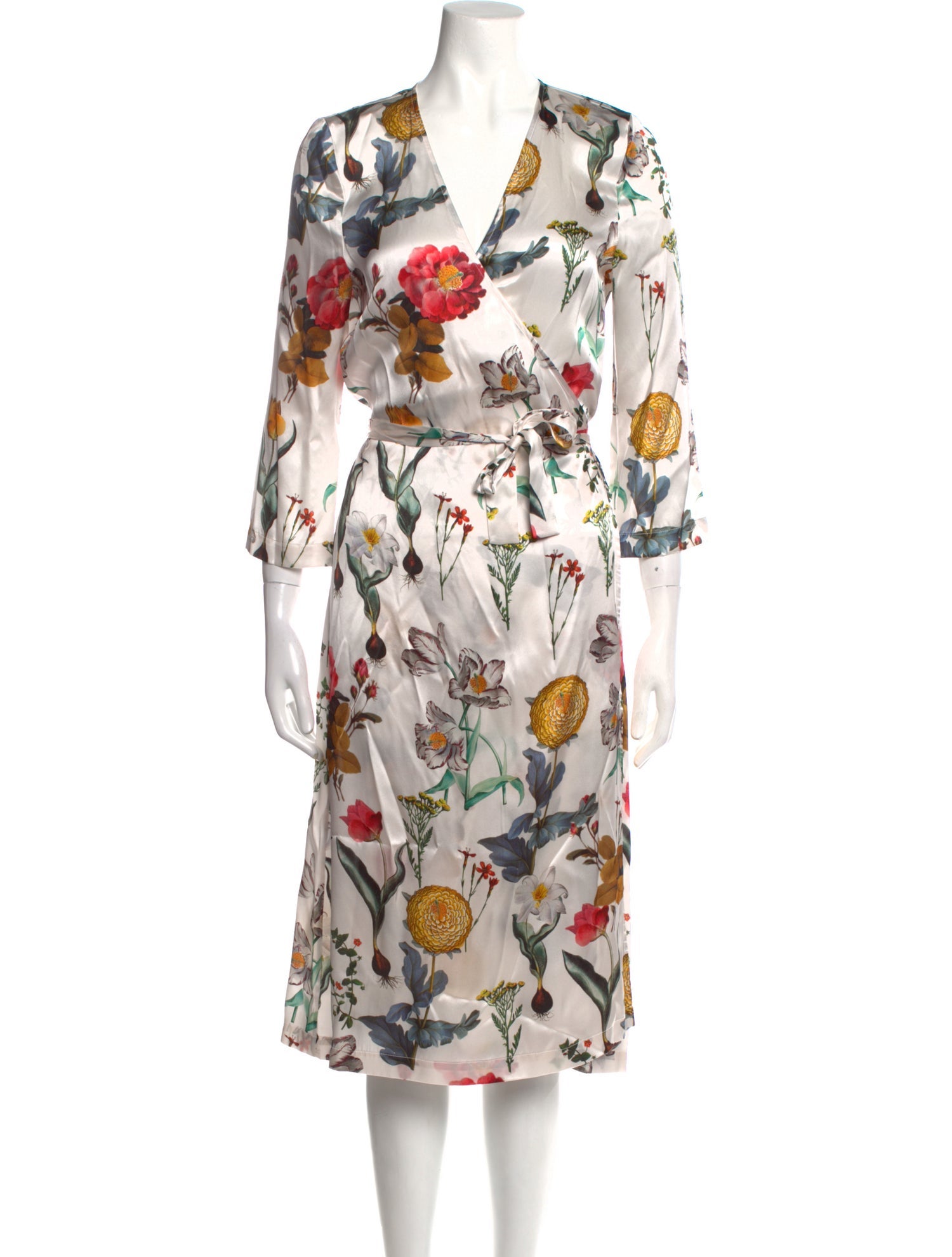 L'Autre Chose Silk Midi Length Dress w/ Tags