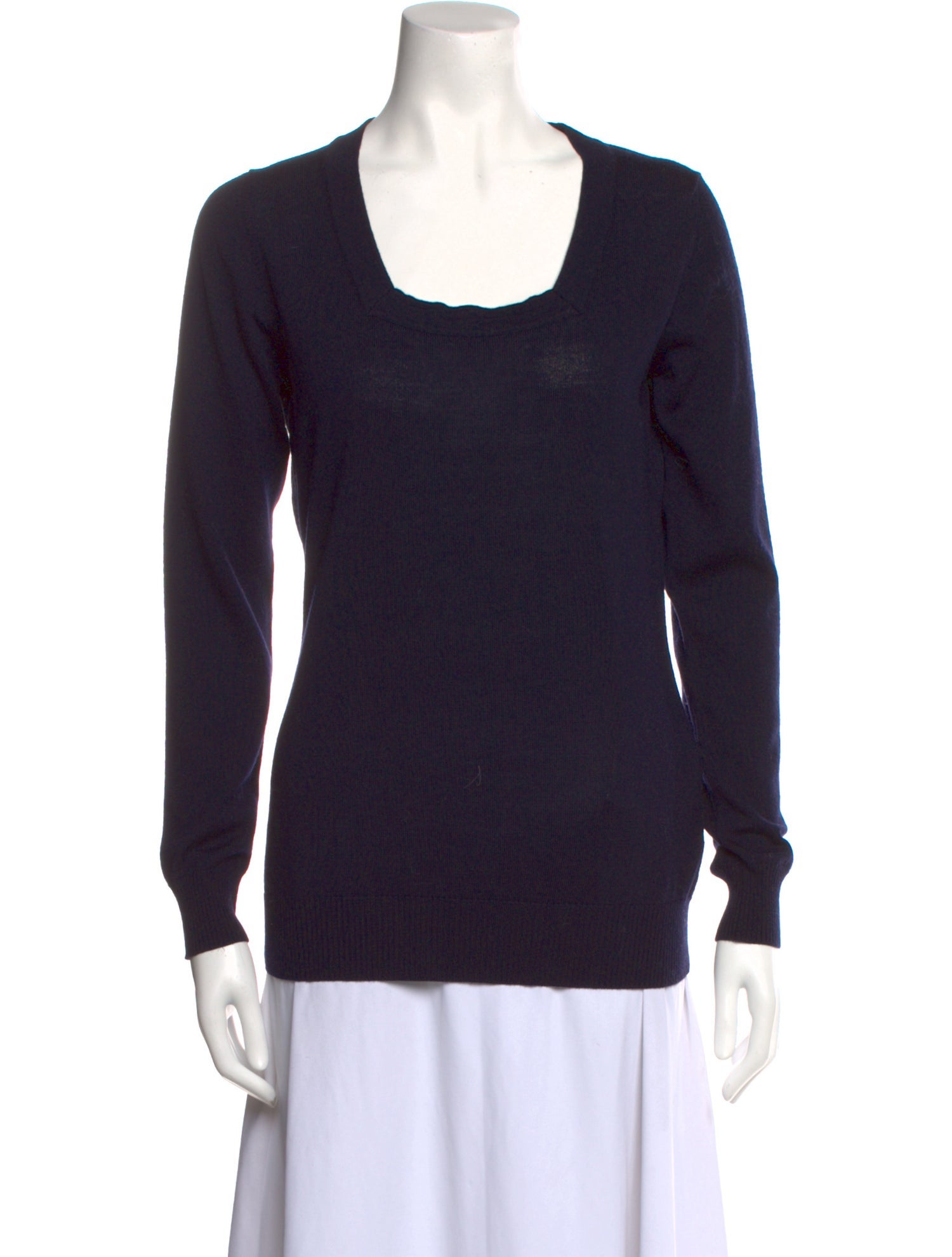 L'Autre Chose Wool Scoop Neck Sweater